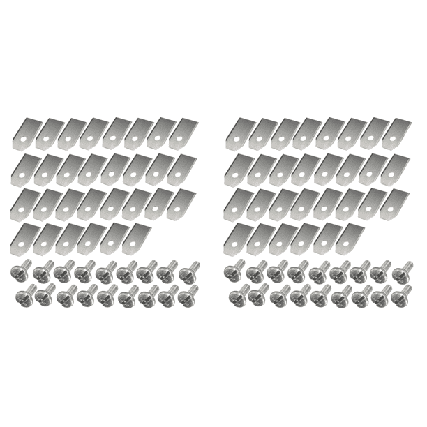 Cuchilla de cortacésped FLhrweasw Piezas de repuesto de cuchilla de 07 mm para cortacésped Gardena Plata 60 Piezas