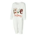 thumbnail image 3 of Nituyy Christmas Pajamas for Family Matching Xmas Christmas Pjs Set Santa Claus Cartoon Print Cute Holiday Family Sleepwear, 3 of 10