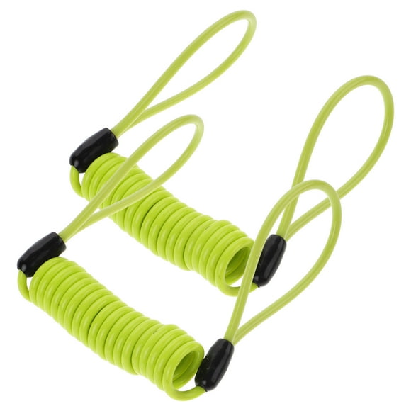 2 cables de bloqueo de freno de disco para motocicleta, bloqueo de freno de disco, cables de seguridad para bicicleta