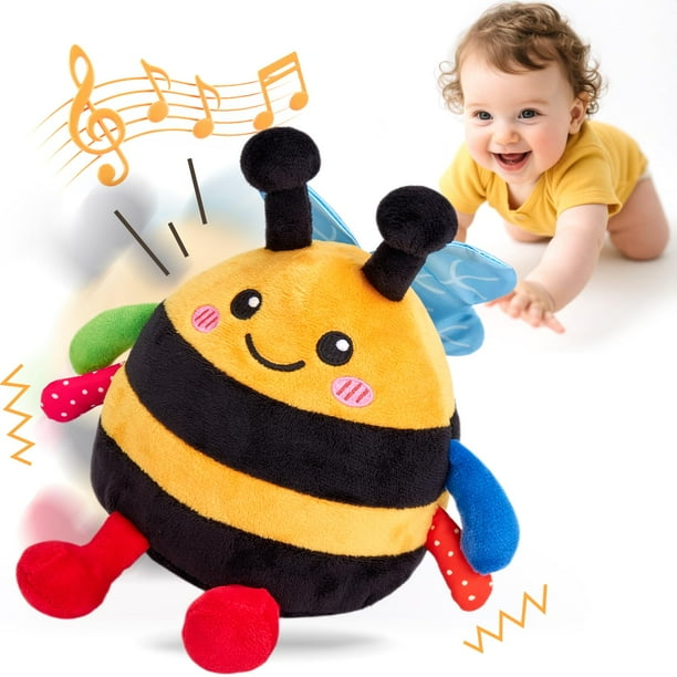 Juguete para bebés hahaland Crawling Musical Dancing Learning Bee