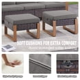 thumbnail image 3 of POCASSY Outdoor Ottoman with Sunbrella® Cushion, 3 of 4