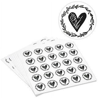  300 Pcs Embossed Envelope Seals Stickers Heart Wedding  Stickers Gold Self-Adhesive Wax Stickers for Wedding Invitations, Greeting  Cards (Gold, Silver, Red, White, Pink, Heart) : Office Products