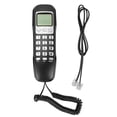 thumbnail image 2 of Corded Phone, Wired Landline Flash Function Wearable LCD Screen Calendar Display  for Office for Home Red,White,Black, 2 of 8