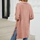 thumbnail image 4 of Sudaderas con capucha para mujer,Camisa informal de manga larga con cuello vuelto para mujer, de invierno, lisa, de tejido elástico suave, corte regular para uso diario, sopatenor, 4 of 7