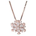 thumbnail image 1 of Iumwxz Collier Pendentif Flocon de Neige Chaîne Clavicule de Luxe pour Femmes, 1 of 1