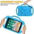 thumbnail image 3 of BMOUO Kids Case for iPad 9.7 inch 2018/2017 (6th/5th Generation), iPad Air 2 / Air 1 / Pro 9.7 Protective Case with Shoulder Strap Handle Stand for iPad 6th/5th Gen iPad Air 2 / Air 1 / Pro 9.7, Blue, 3 of 8