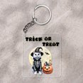 thumbnail image 2 of Trick or Treat Manx Needs Candy Happy Halloween Night Acrylic Keychain Cat Lover Kitten Owner Gifts Collar Charm Tag Keyring - 02020, 2 of 5