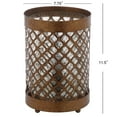 thumbnail image 3 of Safavieh Borden 11.5 in. H Hurricane Table Lamp, Gold, Set of 2, 3 of 5