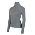 thumbnail image 6 of Lightweight Ribbed Turtleneck for Women - Slim Fit, 6 of 6