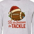 thumbnail image 4 of Inktastic Tis the Season to Tackle Football Christmas Long Sleeve Youth T-Shirt, 4 of 5