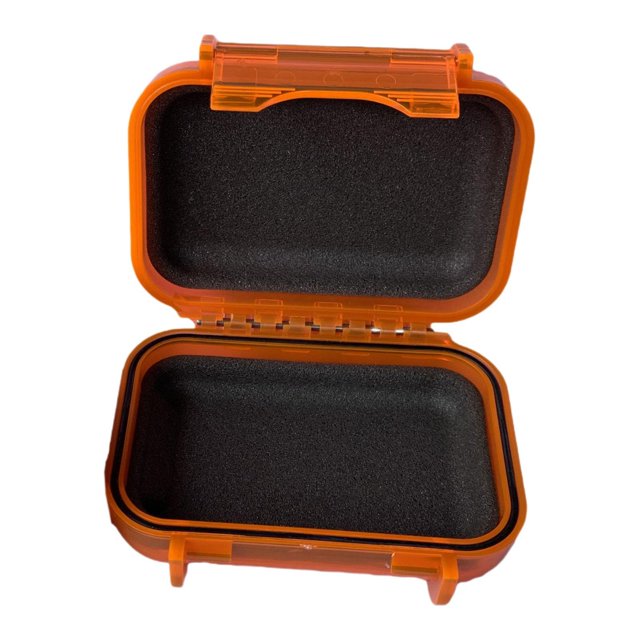 koolsoo Boîte à Outils d'Instruments Valise Antipoussière Sécuritaire pour Caméra Réparations d'Urgence Maison Orange