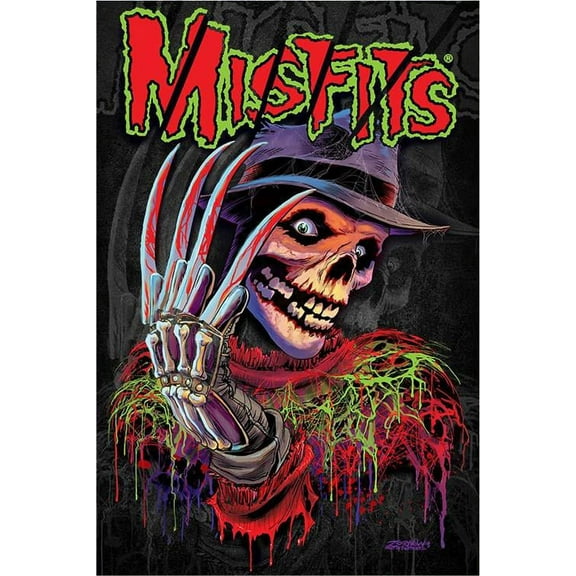 Misfits Nightmare Fiend Poster 24in x 36in