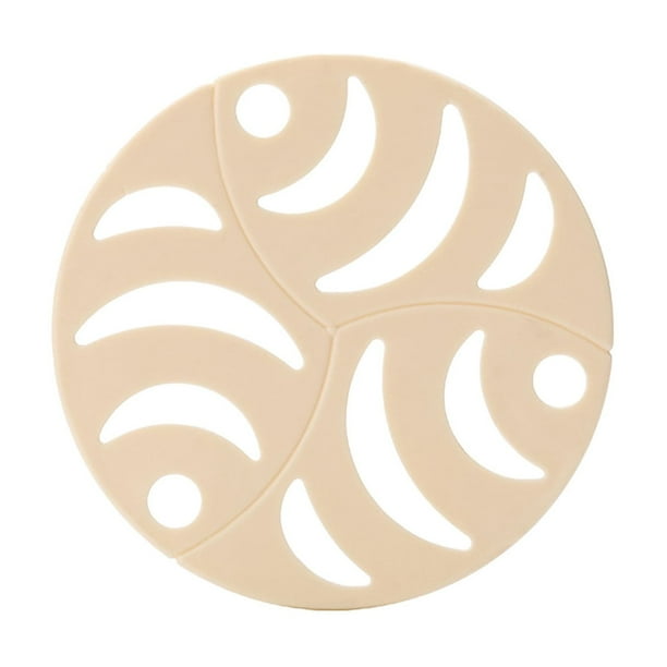 Tapetes aislantes de gel de sílice para tazas, flexibles, resistentes al calor y antideslizantes, ideales para proteger superficies de utensilios de cocina calientes.