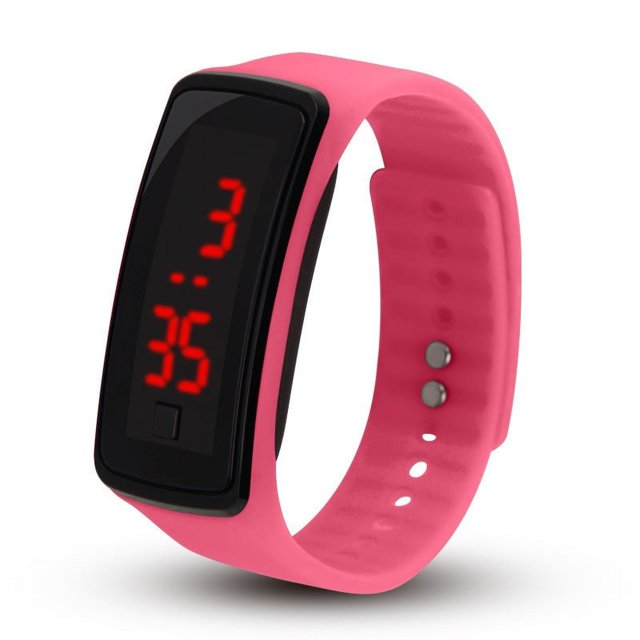 Reloj para niños, pulsera electrónica LED, gafas de sol, reloj LED, reloj de regalo de moda