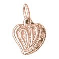 thumbnail image 1 of 14K Rose Gold Love Pendant - 14 mm, 1 of 3