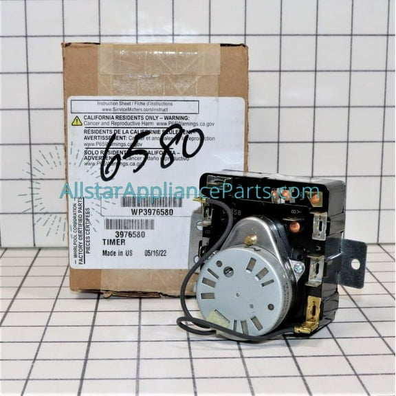 Whirlpool Dryer Timer WP3976580