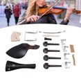 thumbnail image 1 of Universal Violin Accessories Kit, Non Fading Elegant Violin Accessories Kit Complete Replacement  for Maintenance, 1 of 7