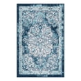 thumbnail image 3 of Unique Loom Parker Collection Area Rug - Kokulu (2' x 3' Rectangle Navy Blue/Ivory), 3 of 7