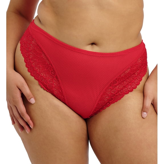 Elomi Tiernie Brief (303350),4XL,Red