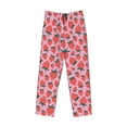 thumbnail image 4 of Xecao Cartoon Strawberry Men's Straight Lounge Pajama Pants: The Ultimate in Comfortable Sleepwear, 4 of 9