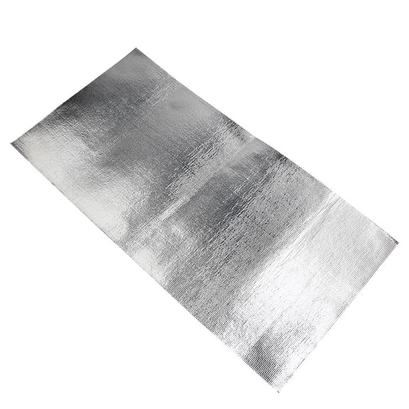 25*50Cm Car Heat Shield Insulation Hood Sound Deadener Protective Film Mat