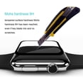 thumbnail image 5 of Band For Apple Watch With Free Tempered Glass Screen Protector 42mm/44mm, Jimbird Soft PU Leather Replacement Strap Wrist Band for Women Nike+, Series1/2/3/4(Protector just fit 42mm), 5 of 7