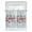 Maroon SkyBlue, variant on Tier Curtains 45 Inches Long, Laundry Room Window Treatment Curtain Drapes, Blue Cartoon Washing Machine Clothes Window Half Privacy Curtains for Bedroom Bathroom, 42"x45", 2 Panels