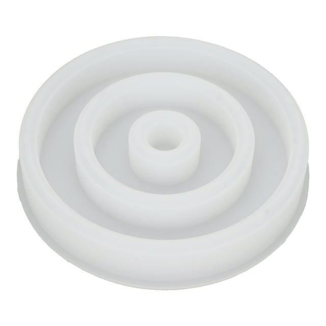 Bougeoir Rond Moule, 3d Rond Bougeoir Moule Rond Plateau Bougie Moule Cercle Plateau Bougie Moule Conçu avec Soin