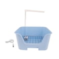 thumbnail image 2 of Bañera para loros, baño automático para pájaros, ducha, percha, bomba, jaula USB, juguete de material PP, fácil instalación, ideal para cacatúas, peri Azul, 2 of 8