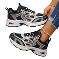 thumbnail image 4 of Willtoo Women's Chunky Fashion Sneakers Casual Sports Shoes Mesh Breathable Athletic Gym Workout Tennis Shoe Platform Thick Walking Shoes, 4 of 5