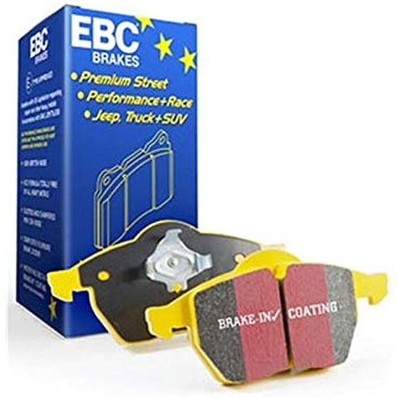 EBC 15  Ford F150 2.7 Twin Turbo (2WD) Yellowstuff Rear Brake Pads Fits select: 2018-2019 KIA OPTIMA, 2018-2019 TOYOTA C-HR