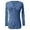 Blue, variant on Women's Slim V-Neck Knit Sweater - Fall Winter Drop Shoulder Long Sleeve Solid Color Comfort Pullover Top & St Patricks Day Sweater,Size:XXL