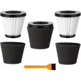 thumbnail image 1 of Filtro de Repuesto para Aspiradora de Mano con Cepillo Compatible con Aspiradora de Mano Dirt Devil Scorpion estilo F117, Hometimes en Comparación con Las Piezas AD40117 (Paquete de 3) Home Times HT22062804, 1 of 7