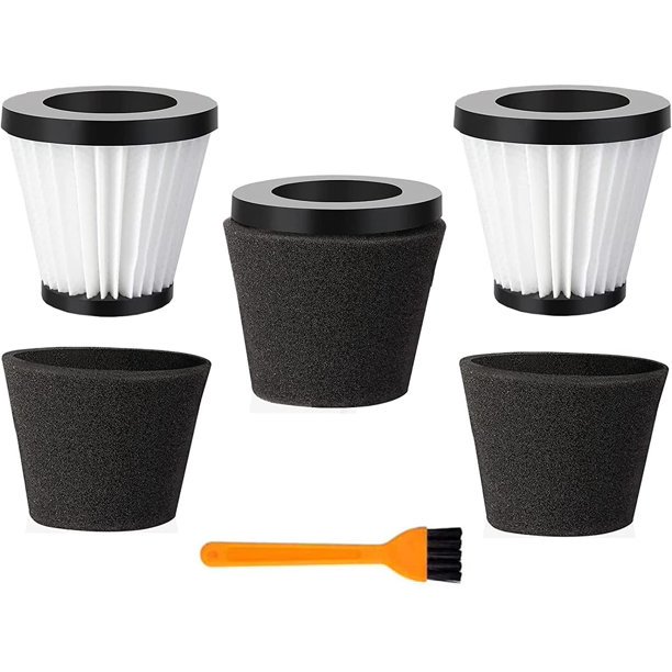 Filtro de Repuesto para Aspiradora de Mano con Cepillo Compatible con Aspiradora de Mano Dirt Devil Scorpion estilo F117, Hometimes en Comparación con Las Piezas AD40117 (Paquete de 3) Home Times HT22062804
