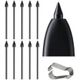 thumbnail image 1 of LinQingQ 10 PCS Galaxy Tab S6 Lite S Pen Soft Tips/Nibs Compatible with Galaxy Tab S6 / Galaxy Tab S6 Lite S Pen Replacement Tips/Nibs with Tools (S6/S6 Lite Black* 10), 1 of 1