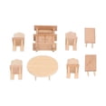 thumbnail image 2 of Muebles De Madera Para , Exquisitos Accesorios Clásicos Para Muebles De Casa De Muñecas Con Usos Múltiples Para Niños Para Casa De Muñecas, 2 of 7