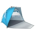 thumbnail image 2 of UBesGoo Beach Tent Quick-Open Free Ride Camping Tent Blue, 2 of 8