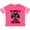 Football Pink and White, variant on Inktastic Player 3 Has Joined the Game Boys or Girls Toddler T-Shirt