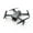 Black, variant on Orange Folding Drone With Dual Camera, 8K Hd, Three-Sided Obstacle Avoidance, Altitude Hold, For Photography And Stable Flight, 12X7X6In Folded Size