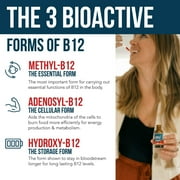 Triquetra Health BioActive B12 Liquid: Vitamin B12 Plus L-Methylfolate