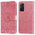 thumbnail image 3 of Funda tipo cartera GANGXUN para Xiaomi Redmi Note 11 Pro 4G/5G , diseño girasol, cuero PU, soporte, cierre magnético, tarjetero, 3 of 5