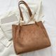 thumbnail image 2 of Bolso de mano con forma de estrella para mujer, bolso de viaje versátil y de gran capacidad a la moda (marrón), 2 of 9