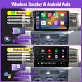 thumbnail image 3 of Radio de coche Leadfan 4G 64G con Carplay Android Auto GPS Corolla, 3 of 7