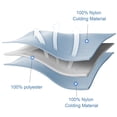 thumbnail image 3 of Kelnaro Twin 68"x90" Cooling Comforter, Ultra Soft Lightweight Ice Breathable Summer Blanket, Mint Green, 3 of 6