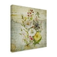 thumbnail image 2 of Trademark Fine Art 'Flower Print Grunge 3' Canvas Art by Marcee Duggar, 2 of 3