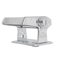 thumbnail image 1 of Pasta Maker, Noodle Maker 2 Blades Space Saving Multifunction Manual Stainless Steel Hand Crank  for Home for Pasta for Ravioli, 1 of 8