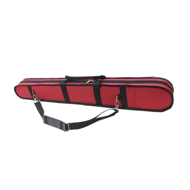 Estuche para arco de violín con correa ajustable, accesorio para instrumentos, acolchado grueso, estuche rígido para arco, estuche rígido de