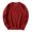 Red, variant on RJMDKXZ Mens Oversized Sweatshirts Fleece V Neck Sweatshirt Casual Long Sleeve Pullover Fall Winter Warm Sweatshirts Fashion Pullover Tops
