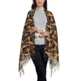 thumbnail image 2 of Rateoe German Shepherd Dog Women's Traditional Scarf Wrap Tassel Shawl Fringes Neck Head Shawl Retro Scarf, 2 of 8