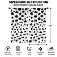 thumbnail image 2 of Blackout Kids Curtains,White and Black Of Leopard Print Childrens Insulated Curtains Set Of 2,Bedroom Essentials,Toddler Room Decor 42"x84", 2 of 5